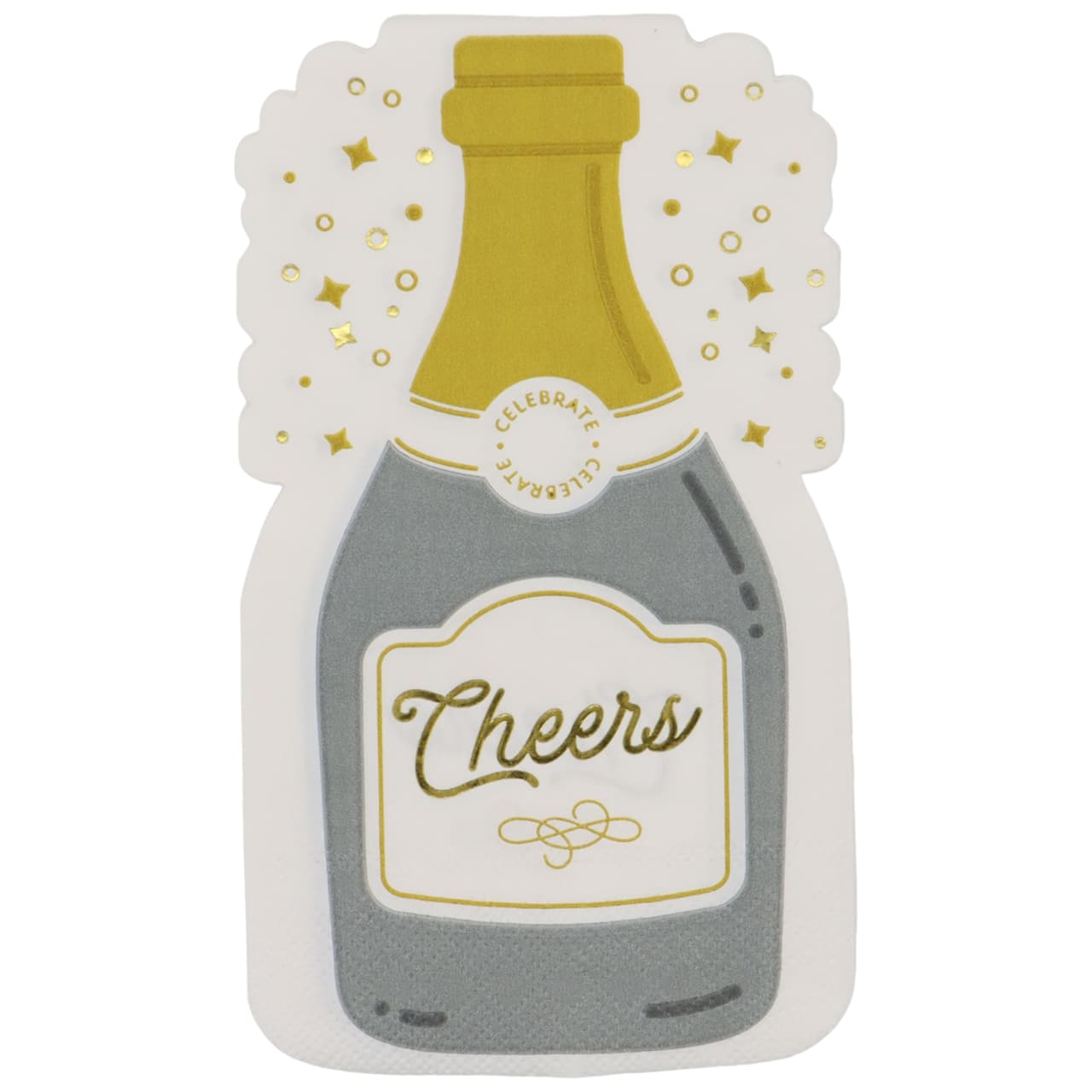 12 Packs: 20 ct. (240 total) Cheers Bottle Guest Napkins by Celebrate It™